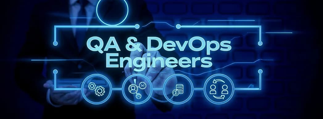 Hire QA & DevOps Engineers Hero Image