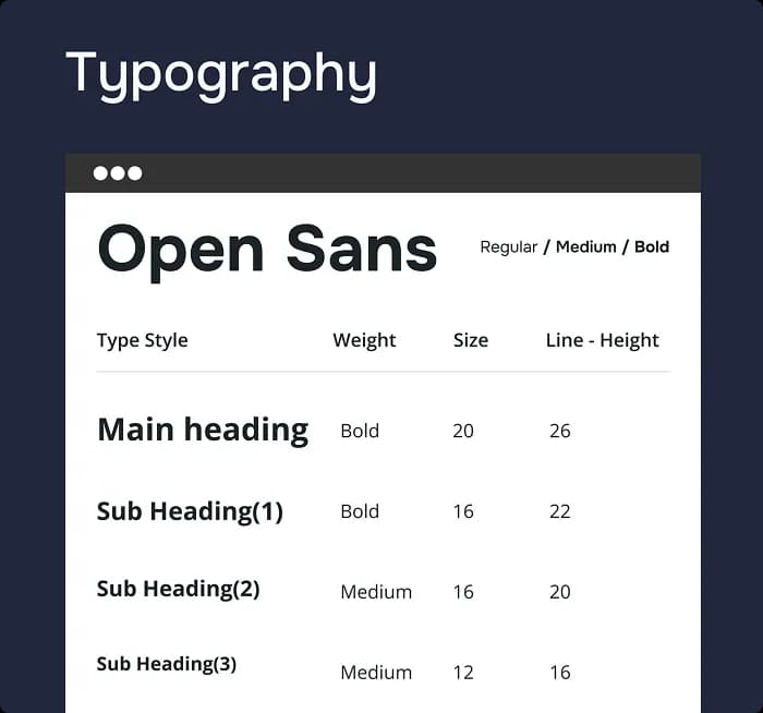 W Optics Typography Image