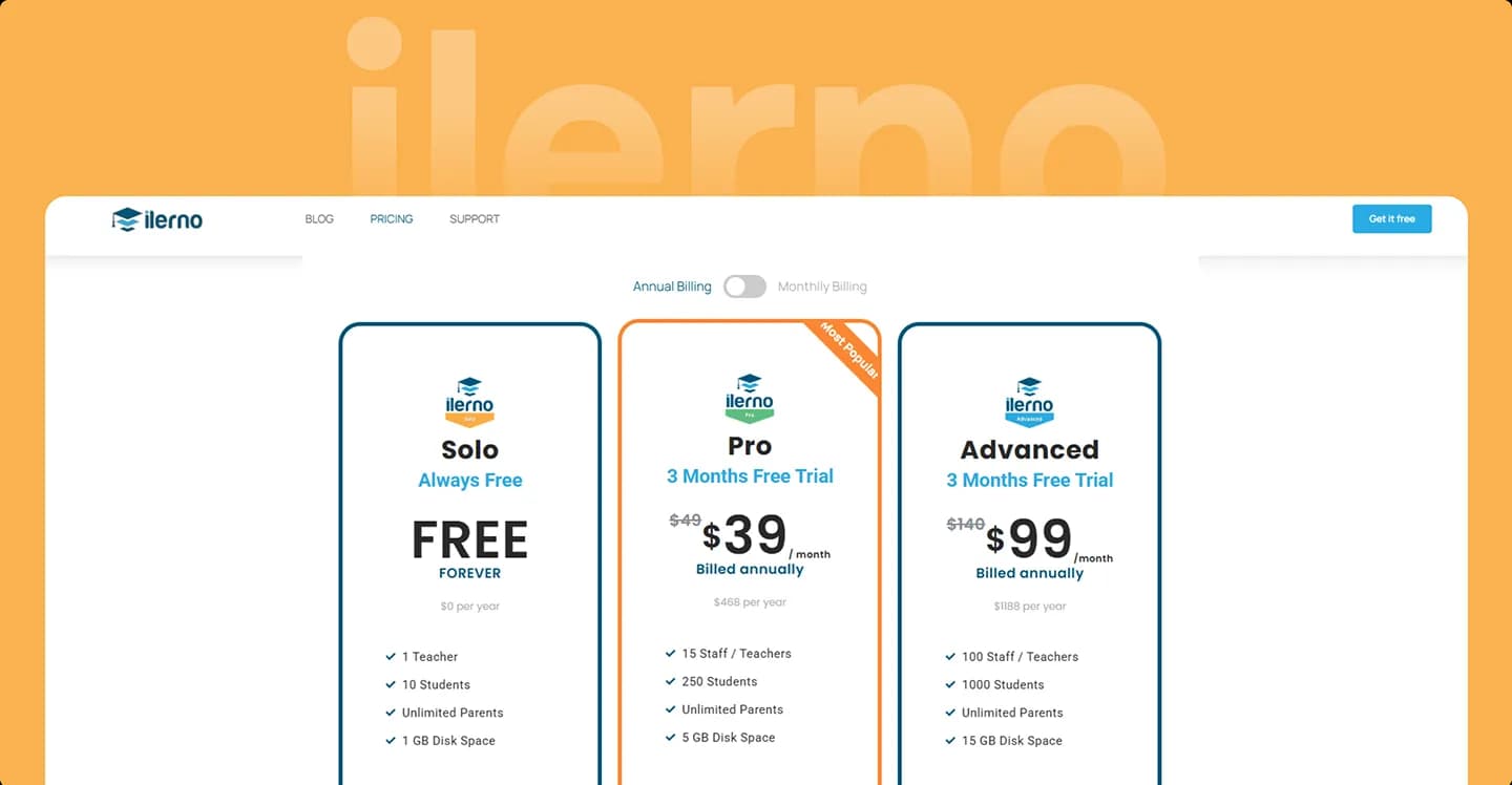 iLerno Grid Image Full Row